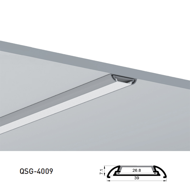 LED Strip Diffuser Aluminum Channel For 20mm Double Row LED Light Strip LED Strip Diffuser Aluminum Channel For 20mm Double Row LED Light Strip